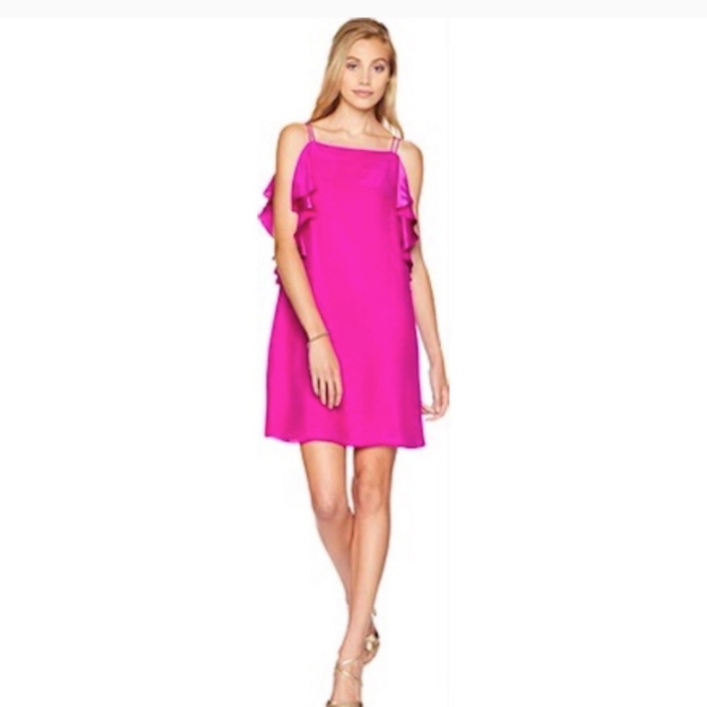 Lily Pulitzer Kara Silk Dress Size Medium